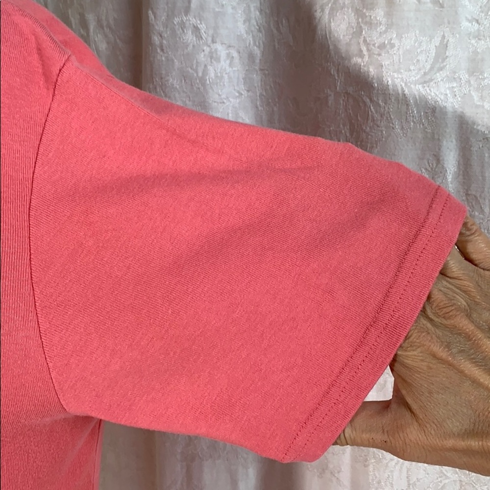 ✓Eddie Bauer t-shirt coral small - Picture 5 of 8